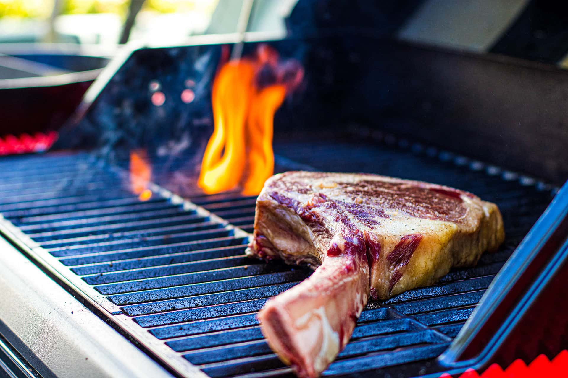 Tomahawk grilling Valentine's Day Special